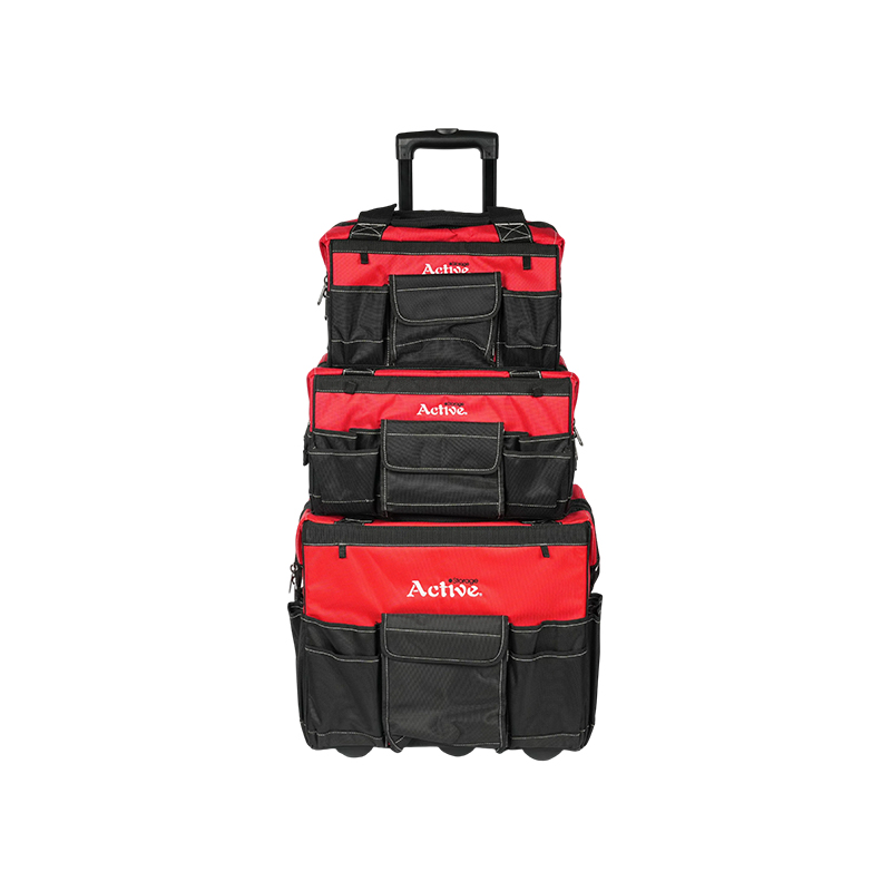 3-teilige professionelle Rollwerkzeugtasche in Elektrikerqualität 3-teilige professionelle Rollwerkzeugtasche in Elektrikerqualität