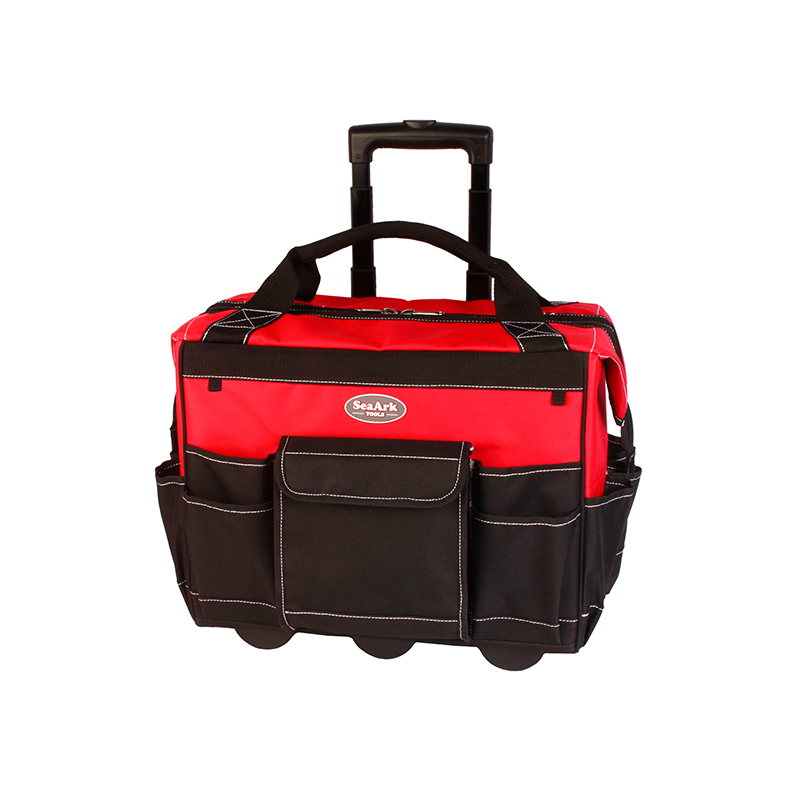 MEHRFÄCHERIGE, HOCHBELASTBARE TROLLEY-WERKZEUGTASCHE MIT GROSSER KAPAZITÄT MEHRFÄCHERIGE, HOCHBELASTBARE TROLLEY-WERKZEUGTASCHE MIT GROSSER KAPAZITÄT
