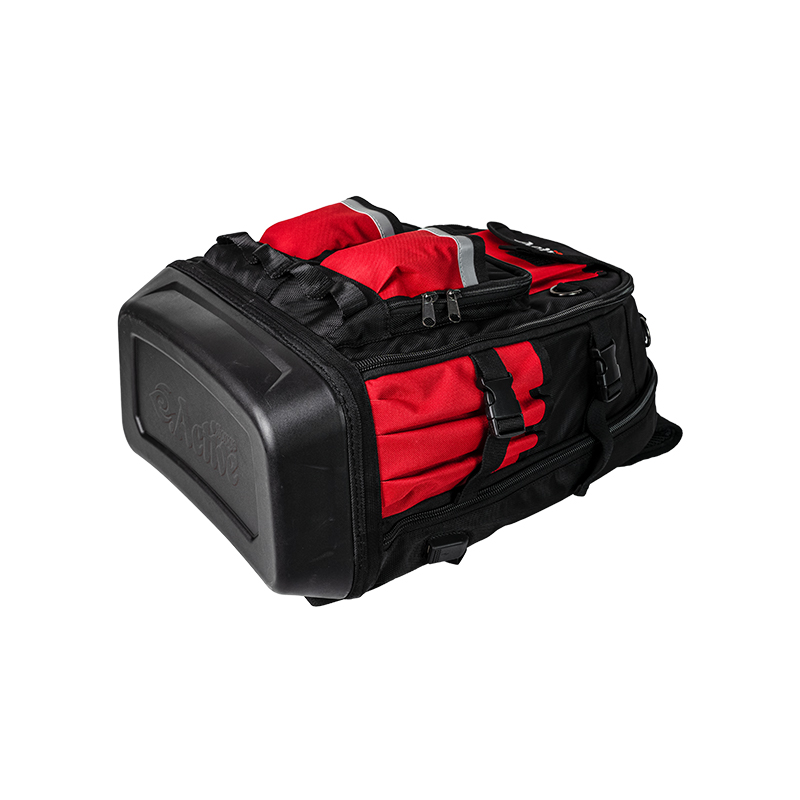 Robuster Werkzeugrucksack mit USB-Anschluss mit harter Basis Robuster Werkzeugrucksack mit USB-Anschluss mit harter Basis