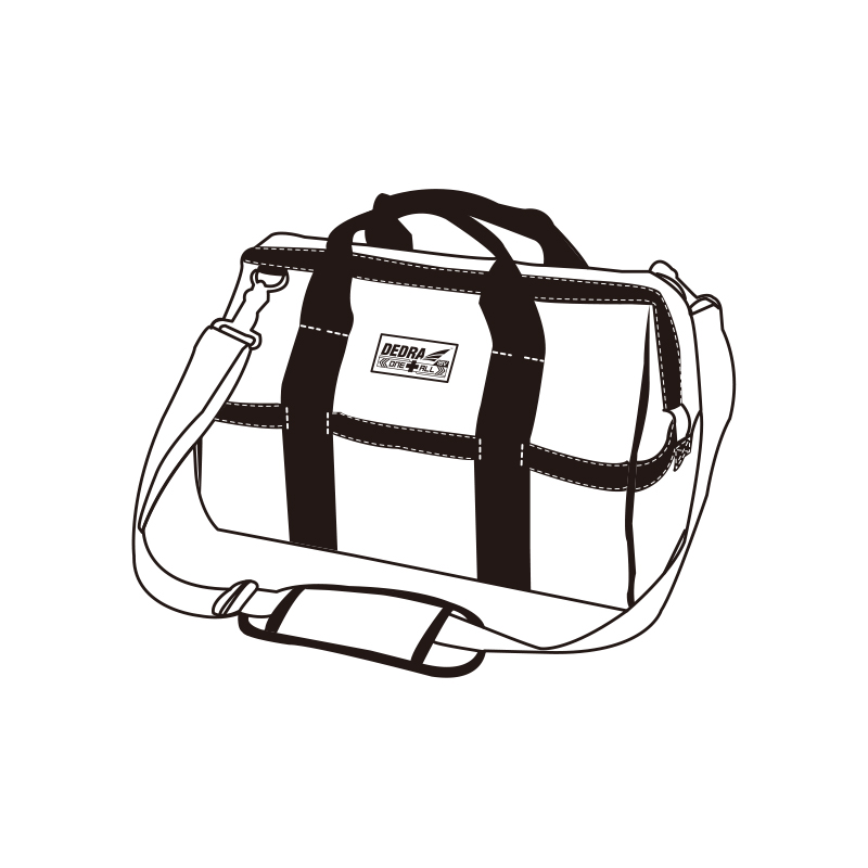Werkzeugtasche für die Holzbearbeitung mit verstellbarem Schultergurt Werkzeugtasche für die Holzbearbeitung mit verstellbarem Schultergurt
