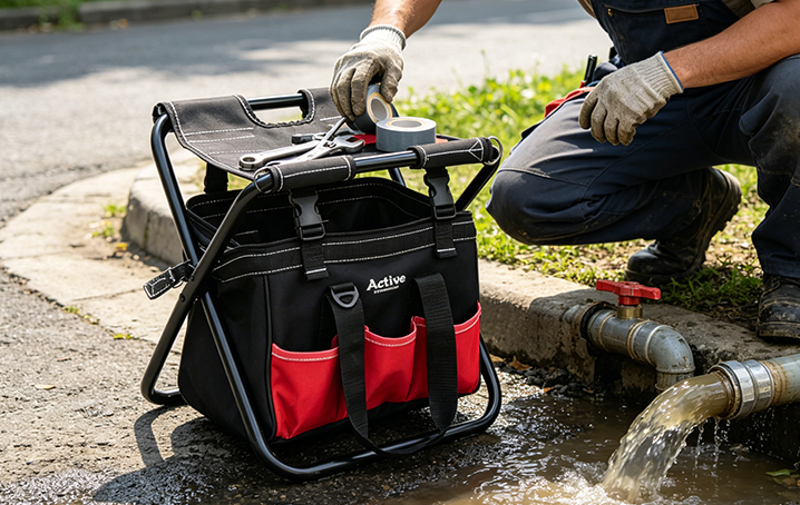 Kompakte Werkzeugtasche für die Hand